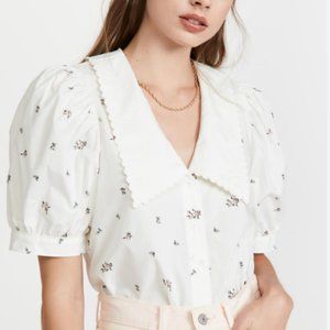Royce Short Sleeve Collar Blouse